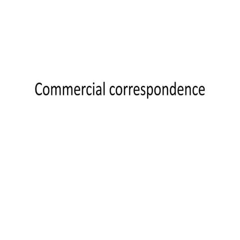 Commercial correspondence.pptx