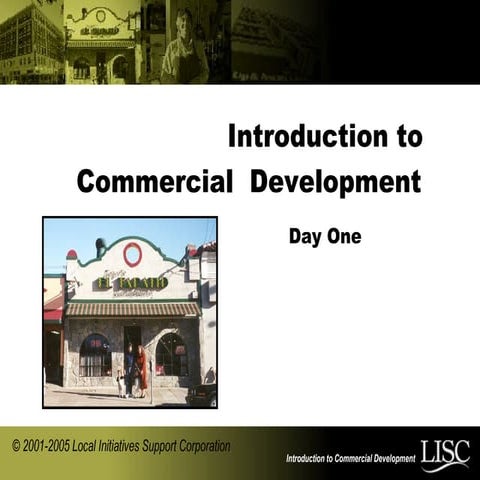 Introduction to Commercial Development 