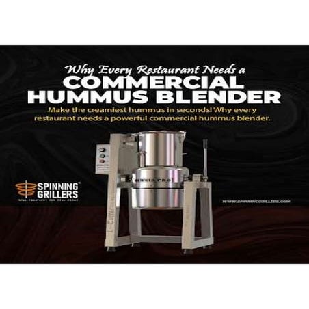 Why Every Restaurant Needs a Commercial Hummus Blender | Spinning ...