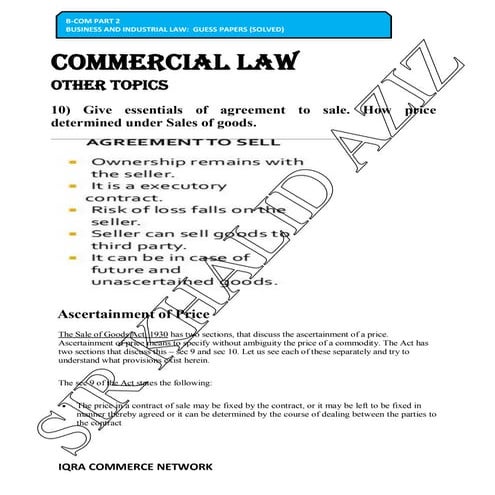 Commercial law gp solved part 2