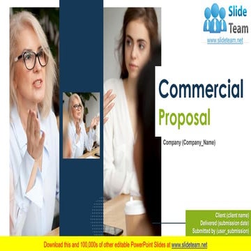 Commercial Proposal PowerPoint Presentation Slides