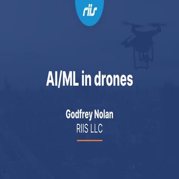 AI/ML in drones