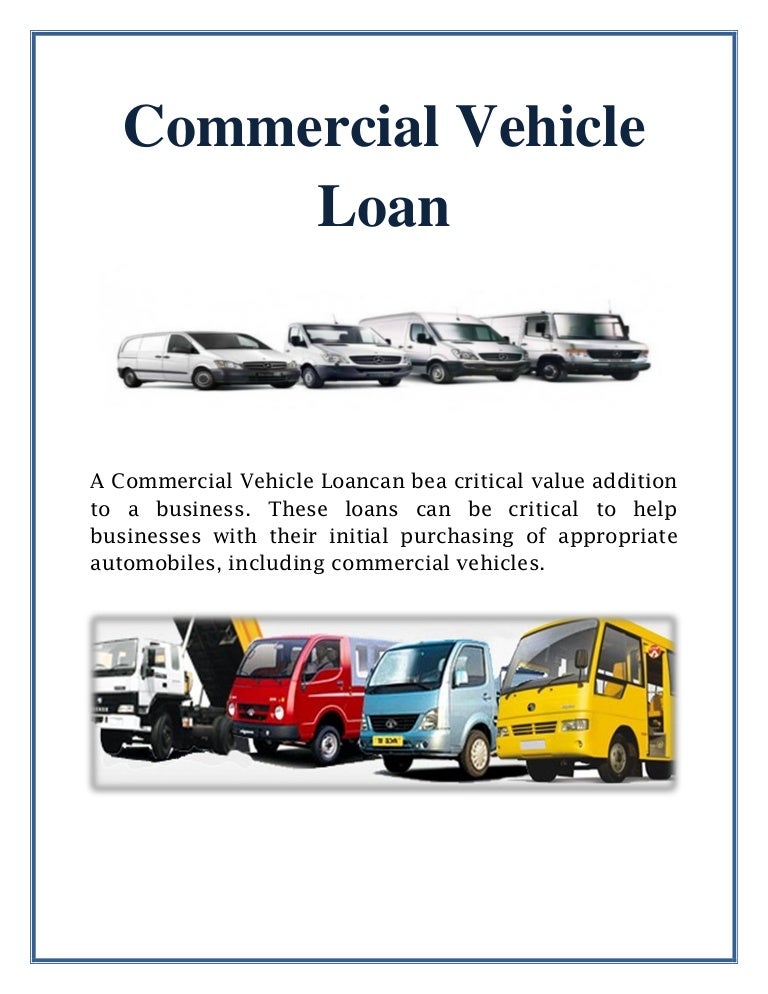 commercial-vehicle-loan