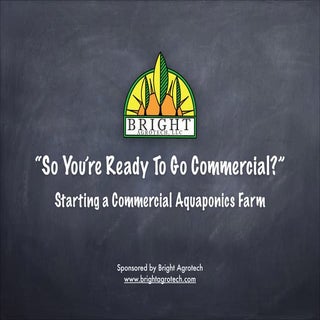 Starting a Commercial Aquaponics Fa...