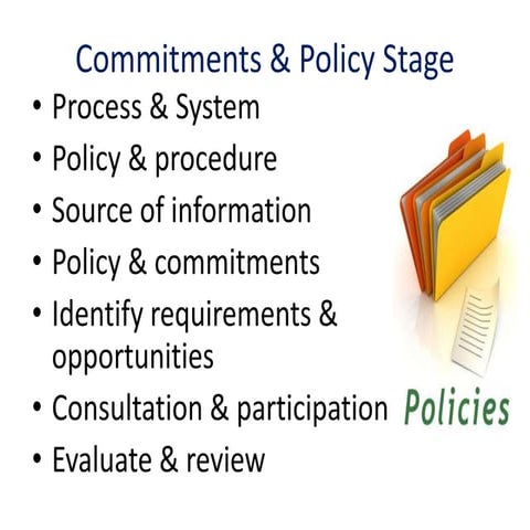 Commitments & policy stage / OHS | PPTX