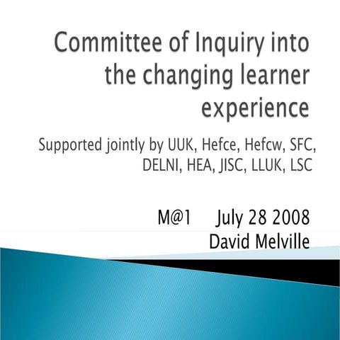 Committee Of Inquiry M@1 July 2008 V03