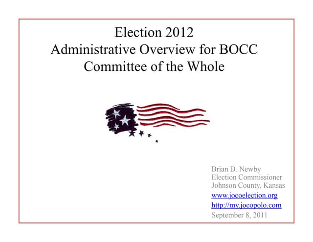 Committee Of The Whole September 8 ...