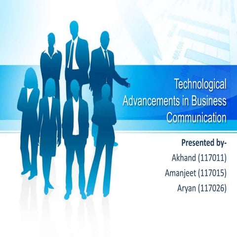 Technological advancements in business communication