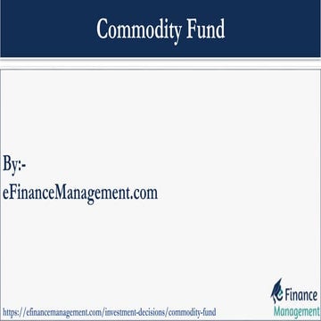 Commodity Fund