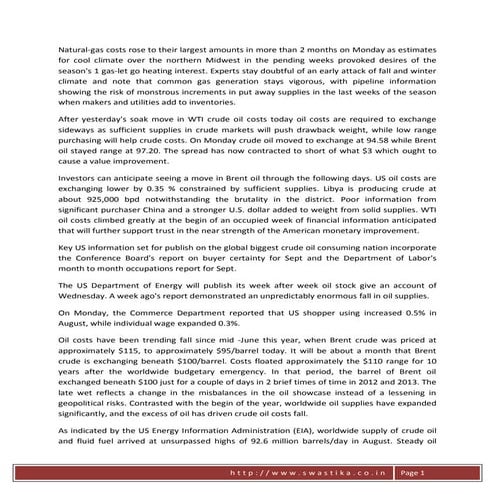 OPIS Fact Sheet: International Feedstocks Intelligence Report | PDF