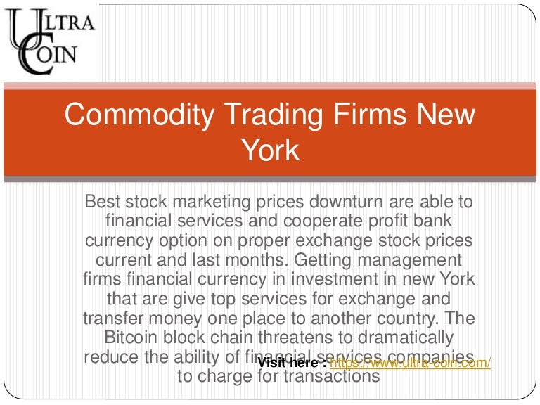 Options trading firms nyc