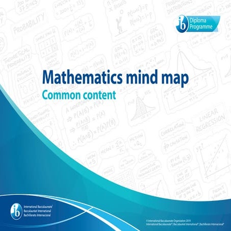 IB MAI MAA SL HL common core ( Mind Map) | PDF