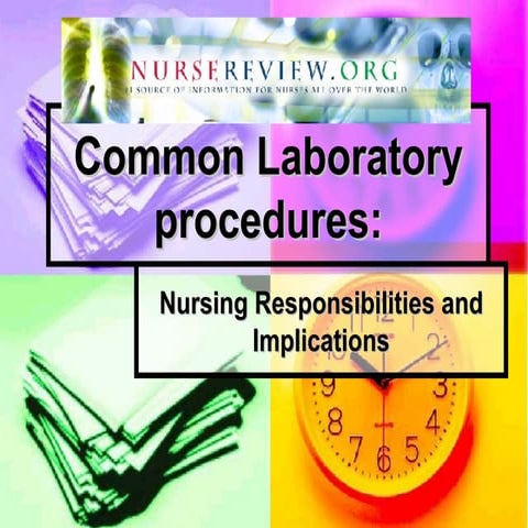 NurseReview.Org Common Laboratory Procedures