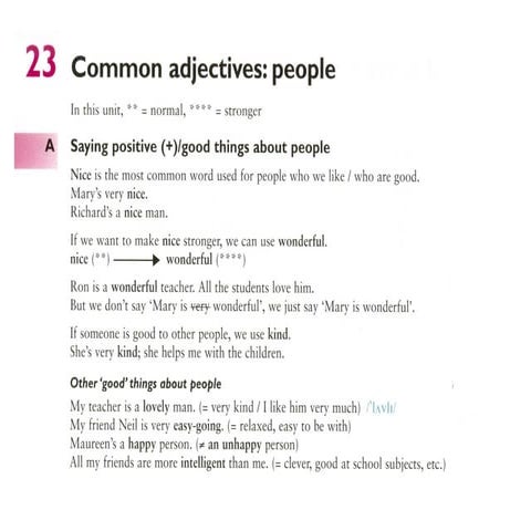 Common adjectives 2