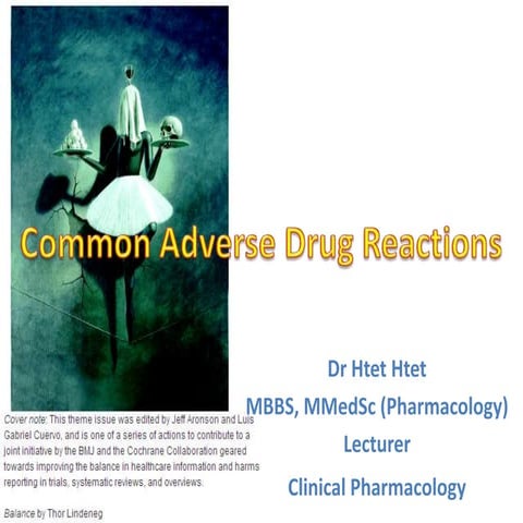 Common Adverse Drug Reactions