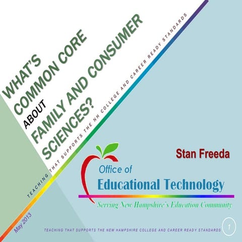 What's Common Core about Family and Consumer Sciences?