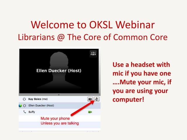 Common core  librarians web ex
