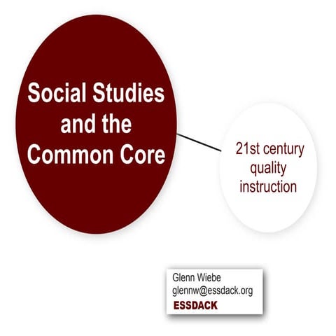 Common Core and the Social Studies Classroom