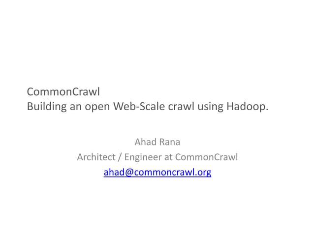 Building a Scalable Web Crawler wit...