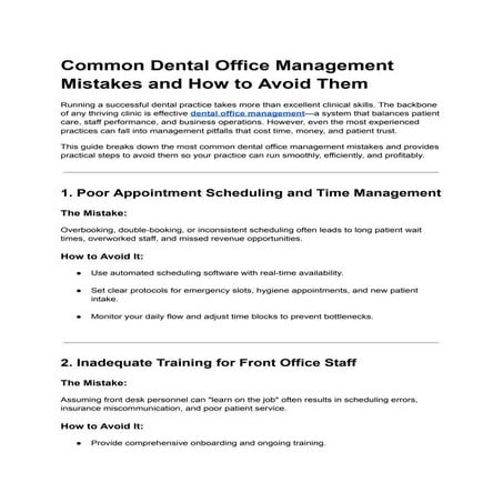 Common Dental Office Management Mistakes and How to Avoid Them.pdf