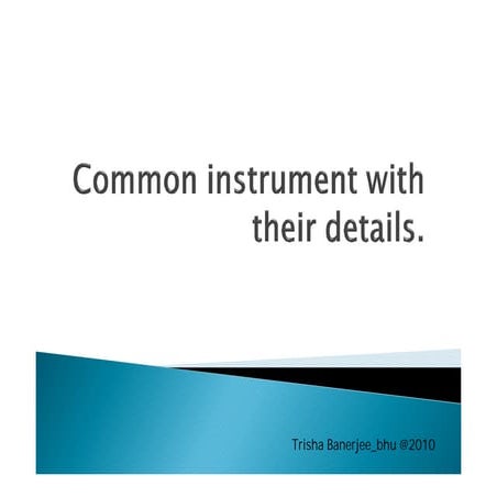 Common  Detailed Writng