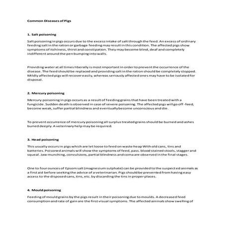 Common diseases of pigs   copy