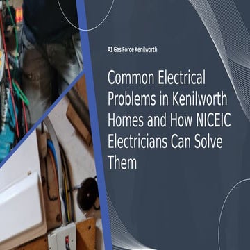 Common Electrical Problems in Kenilworth Homes and How NICEIC ...