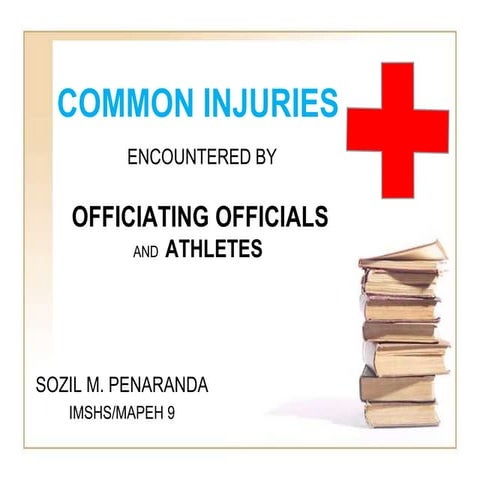 Common injuries ppt w2