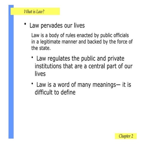 common law vs. civil law Chapter 2.pptxftt