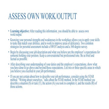 Performance Management Documentation Tips | DOCX