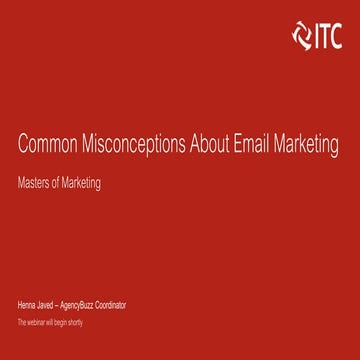 Common Misconceptions About Email Marketing