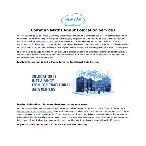 Common Myths About Colocation Services.pdf