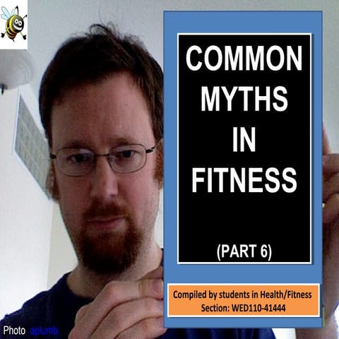 Common Myths In Fitness - 6