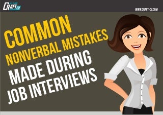 Common Nonverbal Mistakes Made During Job Interviews