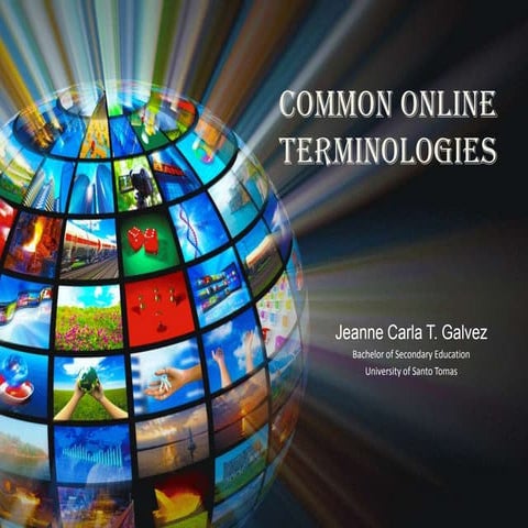 Common Online Terminologies