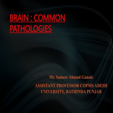 common pathologies of brain.pptx