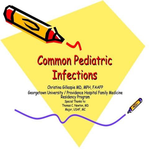 Common Pediatric Infections