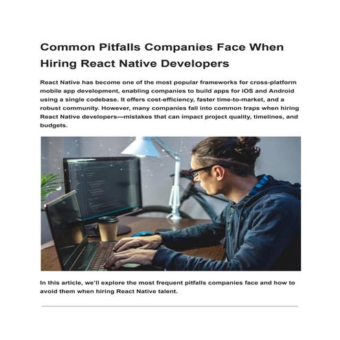 Common Pitfalls Companies Face When Hiring React Native Developers.pdf