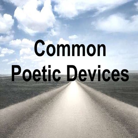 Literary devices in the road not taken