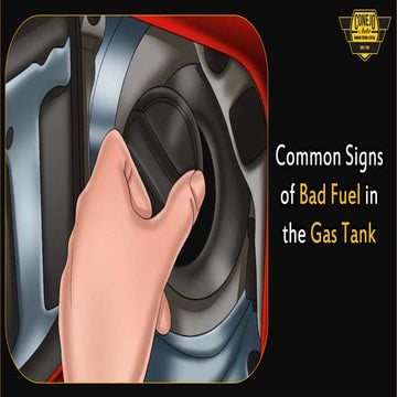 Common Signs of Bad Fuel in the Gas Tank