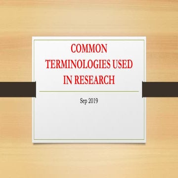 COMMON TERMINOLOGIES USED IN RESEARCH.pptx