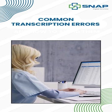 Top Transcription Errors and How to Avoid Them | PDF