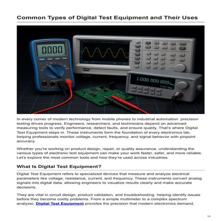 Common Types of Digital Test Equipment and Their Uses.pdf