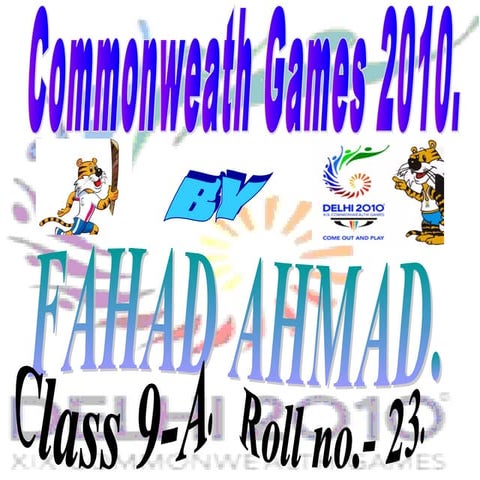 Commonwealth games 2010