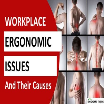 Most Common Workplace Ergonomic Issues and their Causes