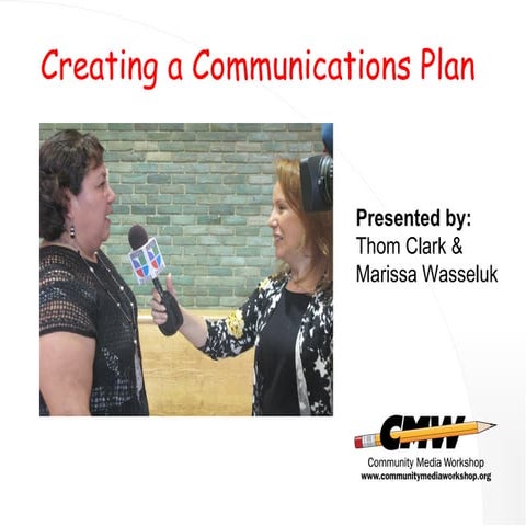Creating a Communications Plan