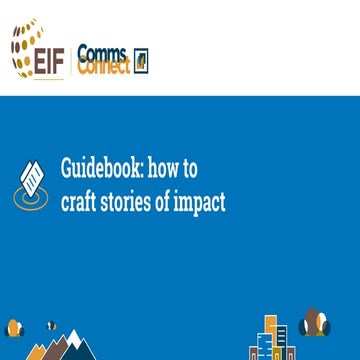 Guidebook: how to craft stories of impact
