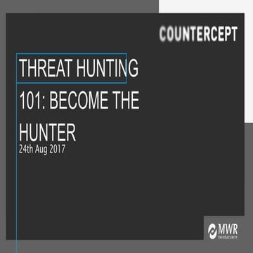Become a Threat Hunter by Hamza Beghal
