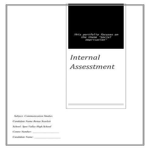 Communication studies i.a.