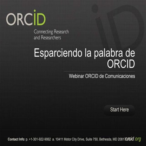 Communication Webinar Spanish